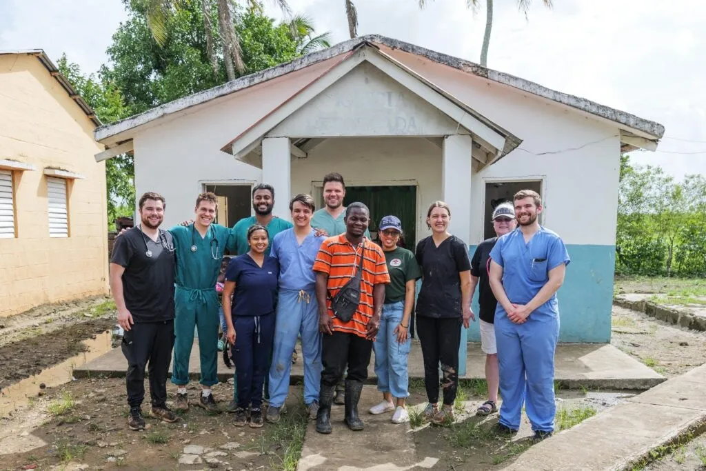 A Medicine in Mission provider caring for a patient during the 2024 Dominican Republic trip